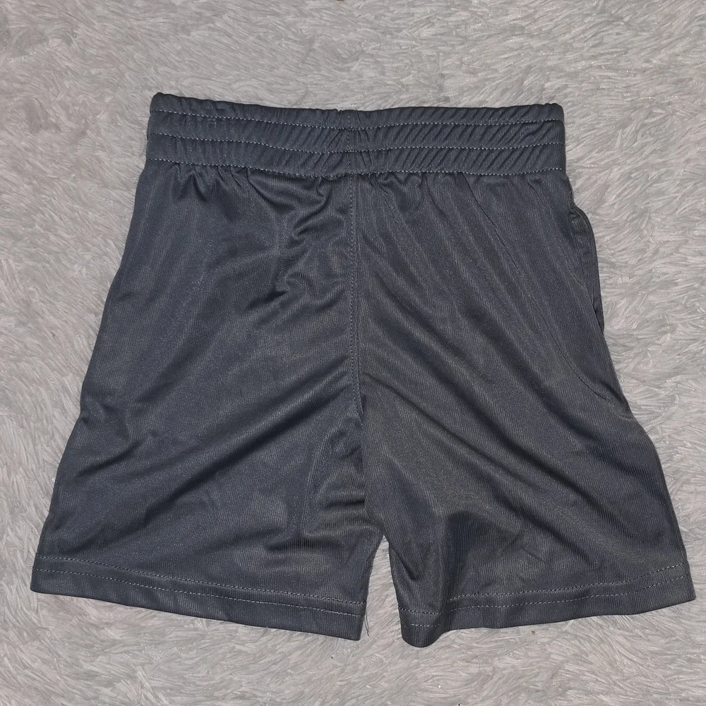 NewbPuma Kids Gray and Orange Shirt & Shorts Set sz 2T
